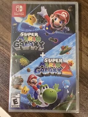 Nintendo Switch Super Mario Galaxy Collection - Blue & Red Cover